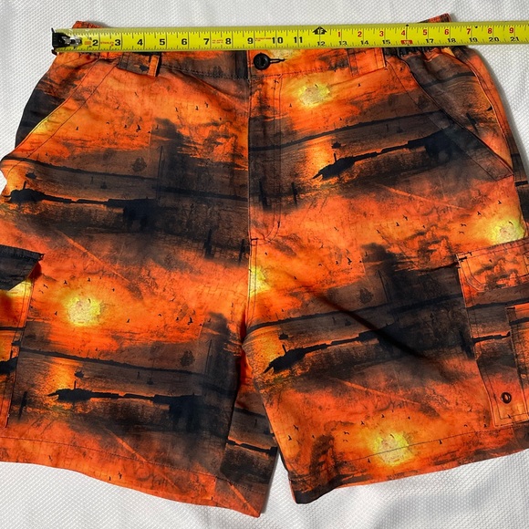 Reel legends performance all over graphic short mens size L - Picture 3 of 4